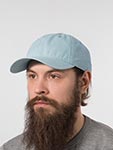 Бейсболка STETSON арт. 7711102 BASEBALL CAP DELAVE ORGANIC (голубой / серый)